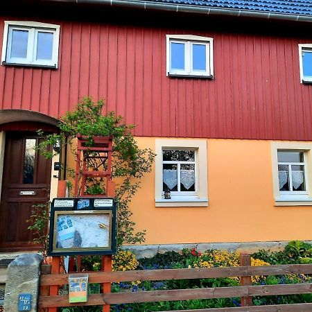 Ferienwohnung FeWo Dorn EG Haus Sandsteinliebe Sebnitz Exterior foto