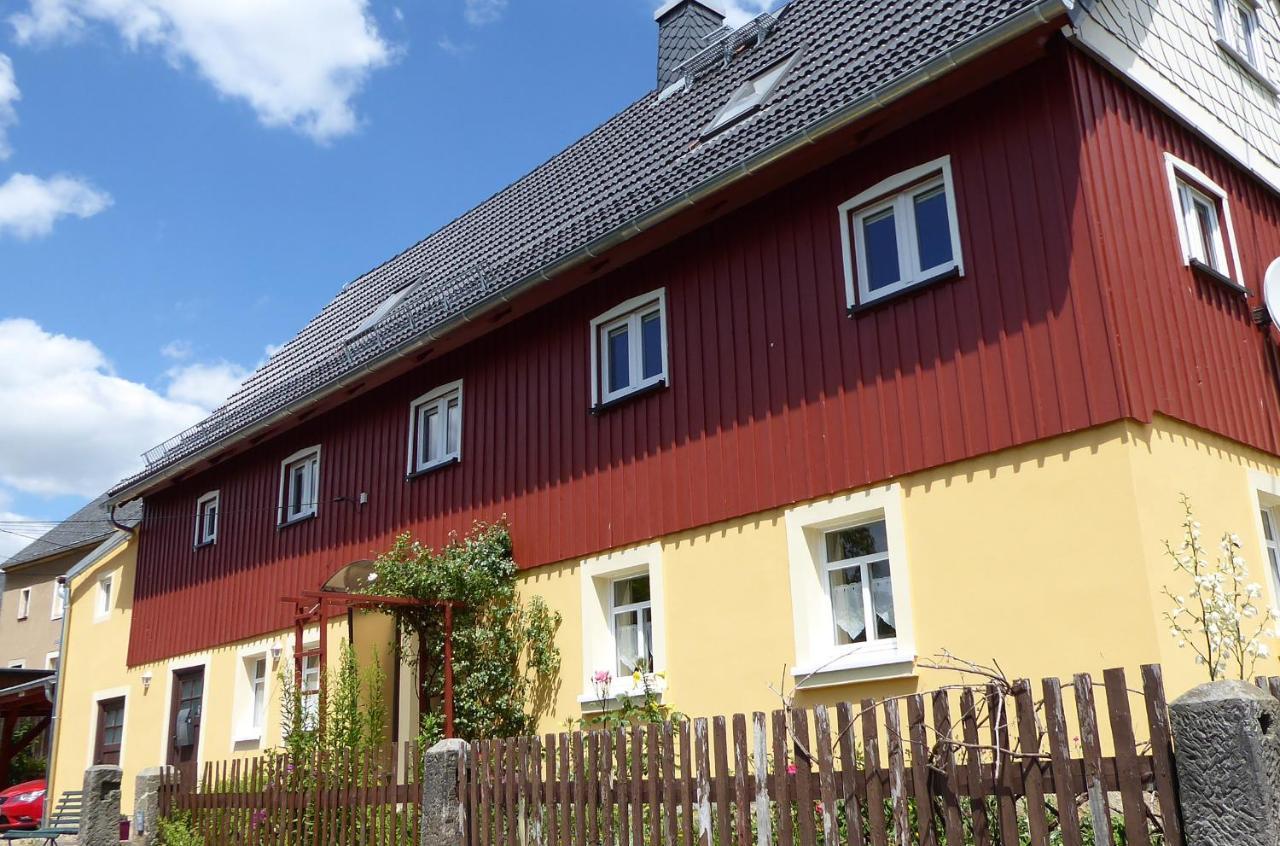 Ferienwohnung FeWo Dorn EG Haus Sandsteinliebe Sebnitz Exterior foto